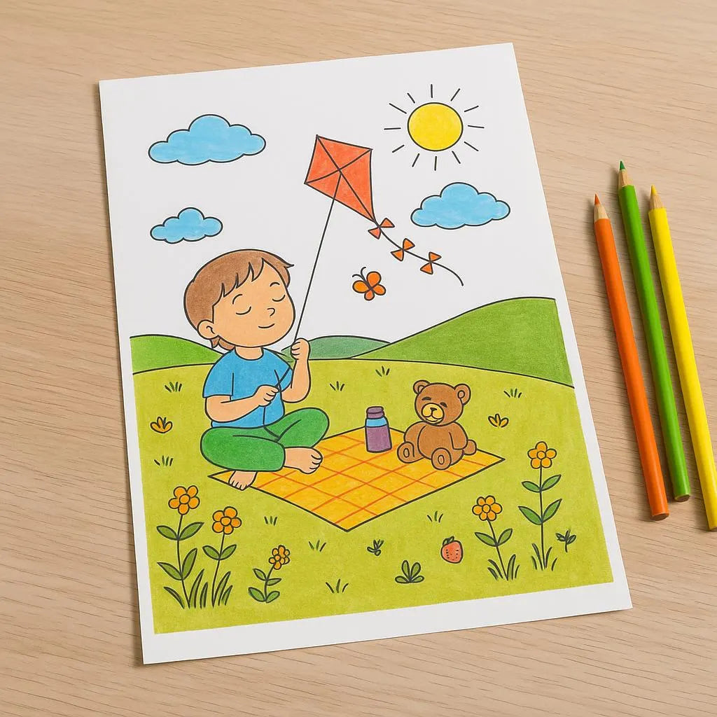 Calm Scenes, Calm Minds – A Colouring Book by SEN&Zen