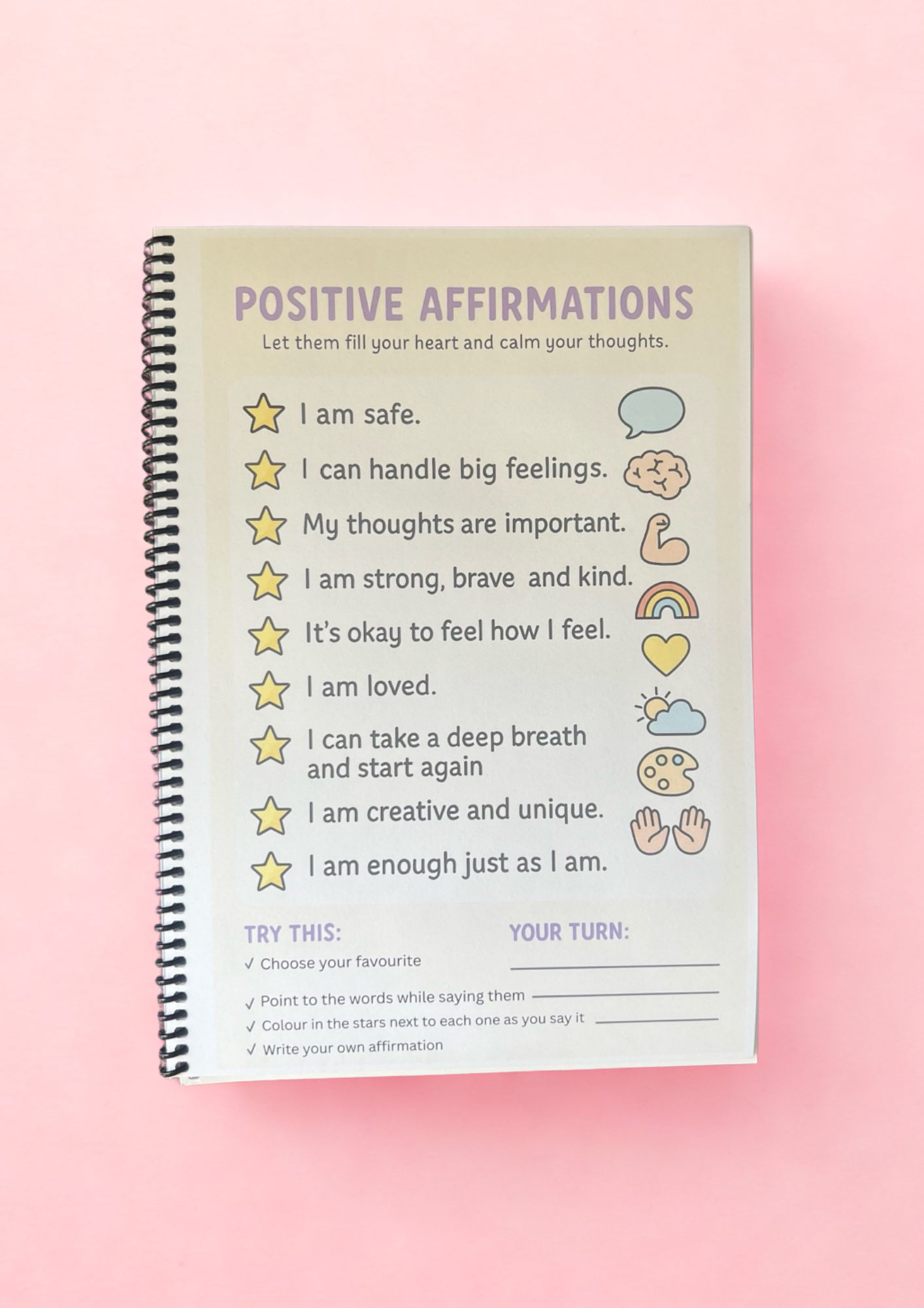 My Calm-Down Toolkit