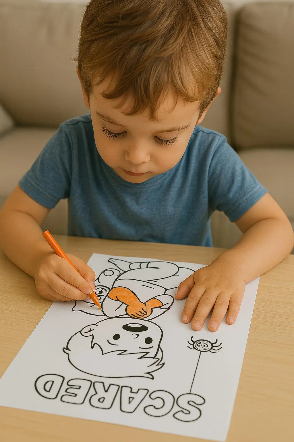 Big Feelings, Bold Lines - Colouring Book